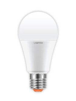 หลอด LED BULB GLOSS 11 วัตต์ WARMWHITE E27 LAMPTAN หลอดไฟภายในบ้านเอนกประสงค์