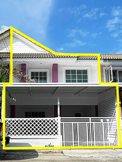 ขายทาวน์เฮ้าส์ พฤกษา13 เลียบคลอง3(คลองหลวง-ธัญบุรี)ปทุมธานี