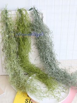 หนวดฤาษีปลอม ต้นเคราฤาษี ต้นไม้ปลอม ต้นไม้ตกแต่งสวนและบ้าน ชุดที่ 3