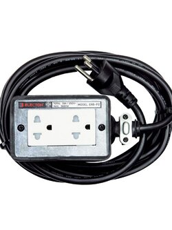 ชุดเต้ารับ 2 ช่อง ELECTAN ERB-P231510 10 ม. EXTENSION CORD 2 OUTLET ERB-P2315 10M ELECTAN