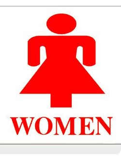 ป้ายอะคริลิค หญิง