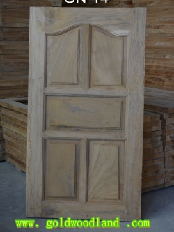 บานหน้าต่างไม้สัก GN-14