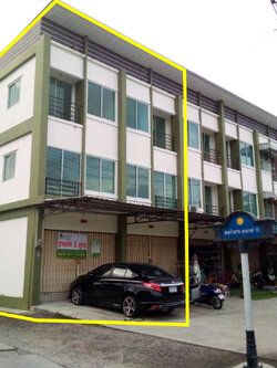 75010-ขายอาคารพาณิช์ หลังมุม สุรณรงค์ 10 ถนนสุขุมวิท บ้านสวน ชลบุรี