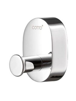 ขอแขวนผ้า COTTO CT0126(HM) สีโครม ตะขอแขวนติดผนัง ตะขอ ตะขอแขวน ตะขอติดผนัง
