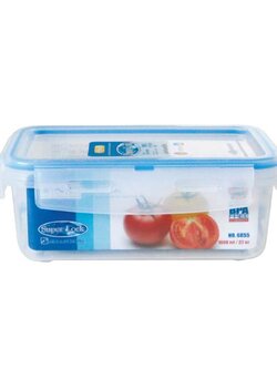 กล่องอาหารเหลี่ยม 1 ลิตร SUPER ลิตรOCK 6855 FOOD CONTAINER SUPER LOCK 6855 1L RECTANGLE