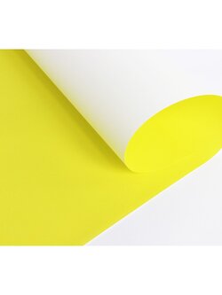 PP-101 สีเหลือง กระดาษโปสเตอร์สี 1 หน้า หนา60แกรม/แพ็ค 20 แผ่น