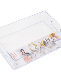 กล่องใสแบ่ง KEY WAY TLV602 16.3x24.6x5.6 ซม.