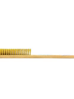แปรงทองเหลือง ซิโน 6แถว 6ROW BRASS BRUSH SHINO BRUSH