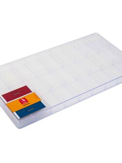 กล่องใสแบ่งช่อง NAM NGAI HONG 6127SPL 27 ช่อง