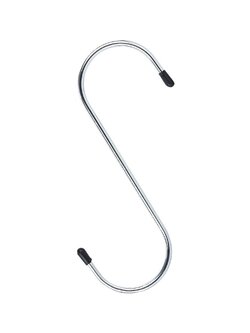 ตะขอแขวน ตัวเอสใหญ่ SOLID 4 ชิ้น/เซ็ท สีเงิน SOLID S HOOK Silver 4EA/Set