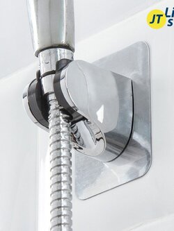 ที่แขวนฝักบัว รุ่น 2052 ที่แขวน แบบไม่เจาะผนัง ปรับระดับองศาได้ กาวเหนียวแน่น รับน้ำหนักได้เยอะ