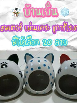 บ้านแฮมเตอร์ ห้องน้ำแฮมเตอร์เซรามิค บ้านเย็น