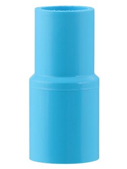 ท่อประปา ข้อต่อ ท่อน้ำ ท่อPVC ข้อต่อตรงลด-หนา SCG 3/4นิ้วX1/2นิ้ว สีฟ้า REDUCING SOCKET PVC SCG 3/4"X1/2" LITE BLUE