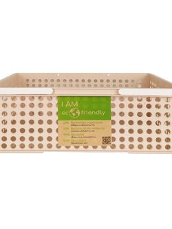 กล่องซ้อนได้ 5080M FRIENDLY สีเบจ