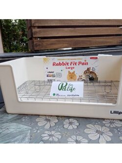 LillipHut Accessories Rabbit toilet box ห้องน้ำ กระต่าย สีเหลี่ยม มี2ขนาด(ขนาดใหญ่) , (ขนาดเล็ก)