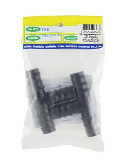 ข้อต่อสามทาง RAINDROP T20 20 MM 2 แพ็ค 3WAY HOSE FITTING RAINDROP T20 20MM 2PACK