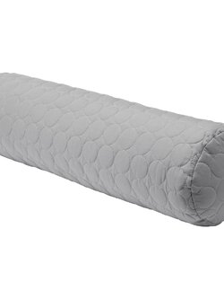 หมอน หมอนอิง หมอนโซฟาOMTÄNKSAM ออมแทงค์ซาม หมอนข้าง, เทา, 75x20 ซม.