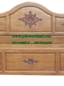 เตียงนอนไม้สัก ลาย 46