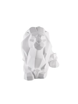 ของขวัญ Decor ของตกแต่ง LION 35.3X17.5CM ขาว HOME LIVING STYLE | HOME LIVING STYLE | 4215212WT