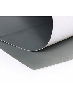 PP315 สีเทา กระดาษโปสเตอร์แข็งสีหน้าเดียว 52X77 ซม. แพ็ค 10 แผ่น