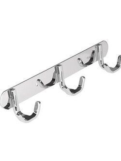 ขอแขวนผ้า NVB-H002 สีโครม ตะขอแขวนติดผนัง ตะขอ ตะขอแขวน ตะขอติดผนัง