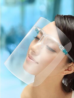 !!สินค้าขายดี!! เฟสชีลด์ หน้ากากป้องกันใบหน้า Anti-Fog Face Shield