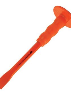 PUMPKIN เหล็กสกัดปากแบน รุ่น 28301 ขนาด 10 นิ้ว สีส้ม สิ่ว