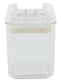 ขวดโหลเหลี่ยม SAN FLIP FLIP 0.27 ลิตร ฝาดึงสีขาว CANISTER SAN FLIP TITE 0.27L WHITE