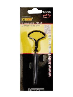 AT INDY สว่านบิดมือ รุ่น C096 เบอร์ 3 สิ่ว