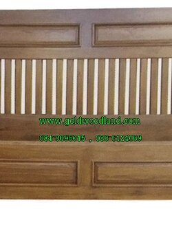 เตียงนอนไม้สัก ลาย 55