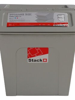 กล่องเก็บของ STACKO PARROT NEST 111 27 ลิตร สีเทา