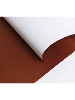 PP-106 สีน้ำตาล กระดาษโปสเตอร์สี 1 หน้า หนา60แกรม/แพ็ค 20 แผ่น