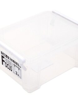 กล่องใสหูล็อก KEY WAY 11.7x16.4x7.4 ซม.