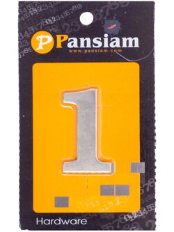 ตัวเลขอารบิค #1 SS PANSIAM AN-150 50 มม. SS PANSIAM AN-150 50MM SS SS #1 ARABIC NUMBER