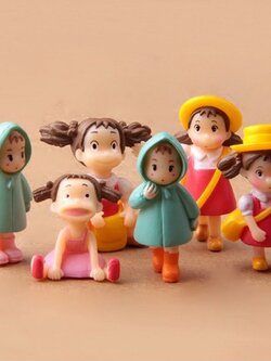 เซ็ต 11 ตัว ตุ๊กตาตกเเต่งสวนถาด