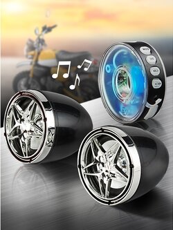 !!สินค้าขายดี!! ลำโพงติดรถมอเตอร์ไซค์ Motorbike Audio Player
