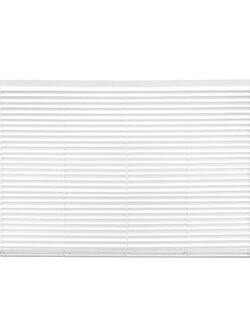 KASSA HOME มู่ลี่ PVC รุ่น RF-M-001 ขนาด 120 x 130 ซม. สีขาว ดีไซน์เรียบหรู