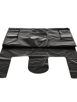 ถุงขยะหูผูกดำ ACCO 24x28 นิ้ว 30 ใบ สะดวกต่อการใช้งาน