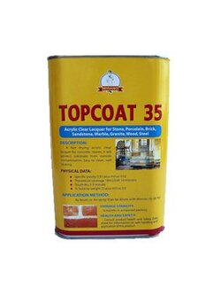 น้ำยาเคลือบหิน MIRANO TOPCOAT #35 1 ลิตร ทนทานต่อน้ำ สารเคมี สภาพแวดล้อมต่างๆได้ดี