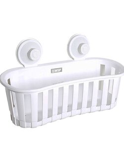 WSP ตะแกรงวางของ 1 ชั้น รุ่น BA-2015 สีขาว สินค้าคุณภาพ อุปกรณ์สำหรับห้องน้ำ