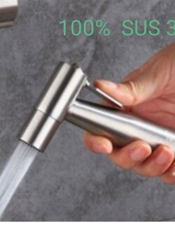 หัวฉีดชำระ ห้องน้ำ sus304แท้