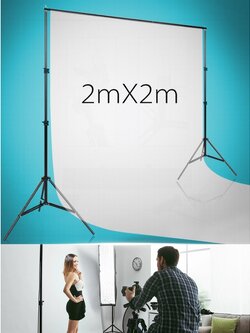 !!สินค้าขายดี!! ขาตั้งฉากหลังสำหรับถ่ายภาพ Photography Background Stand