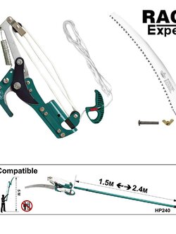 กรรไกรตัดกิ่งไม้ Raco กรรไกรตัดแต่งกิ่งไม้แบบกระตุก RT53/371 ตัดกิ่งไม้สูง ตัดแต่งกิ่งไม้ จัดสวน สวนสวย