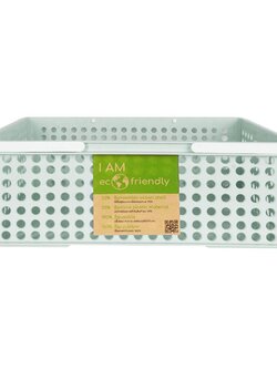 กล่องซ้อนได้ 5080M FRIENDLY สีเขียว