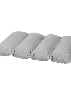 หมอน หมอนอิง หมอนโซฟาOMTÄNKSAM ออมแทงค์ซาม หมอนรองอเนกประสงค์, เทา, 50x75 ซม.