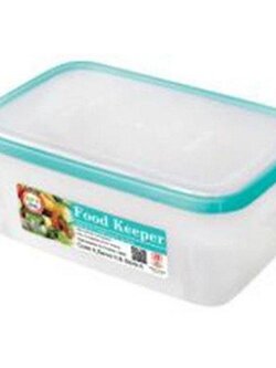 กล่องอาหารเหลี่ยม FOOD KEEPER N1440 5.5 ลิตร FOOD CONTAINER PP SQUARE 5.5L FOOD KEEPER
