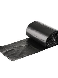 ถุงขยะก้นจีบ ACCO 18x20 นิ้ว 60 ใบ สีดำ สะดวกต่อการใช้งาน