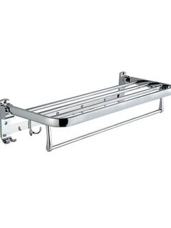 ชั้นวางพร้อมราว NVB-TW002 ราวตากผ้า ราวแขวนผ้า ราวแขวน ราวแขวนเสื้อผ้า