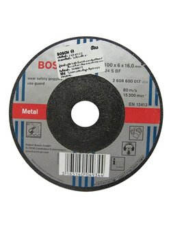 เครื่องมือช่าง สว่าน ดอกสว่าน แผ่นเจียร์ BOSCH A24S 2G 4" BOSCH A24S 2G 4" GRINDING DISC