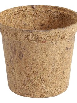 กระถางใยมะพร้าว SPRING 4.5 นิ้ว สีน้ำตาล COCONUT FIBER POT SPRING 4.5" BROWN